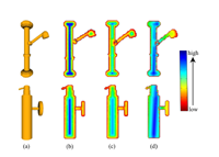 Robust shape normalization of 3D articulated volumetric models